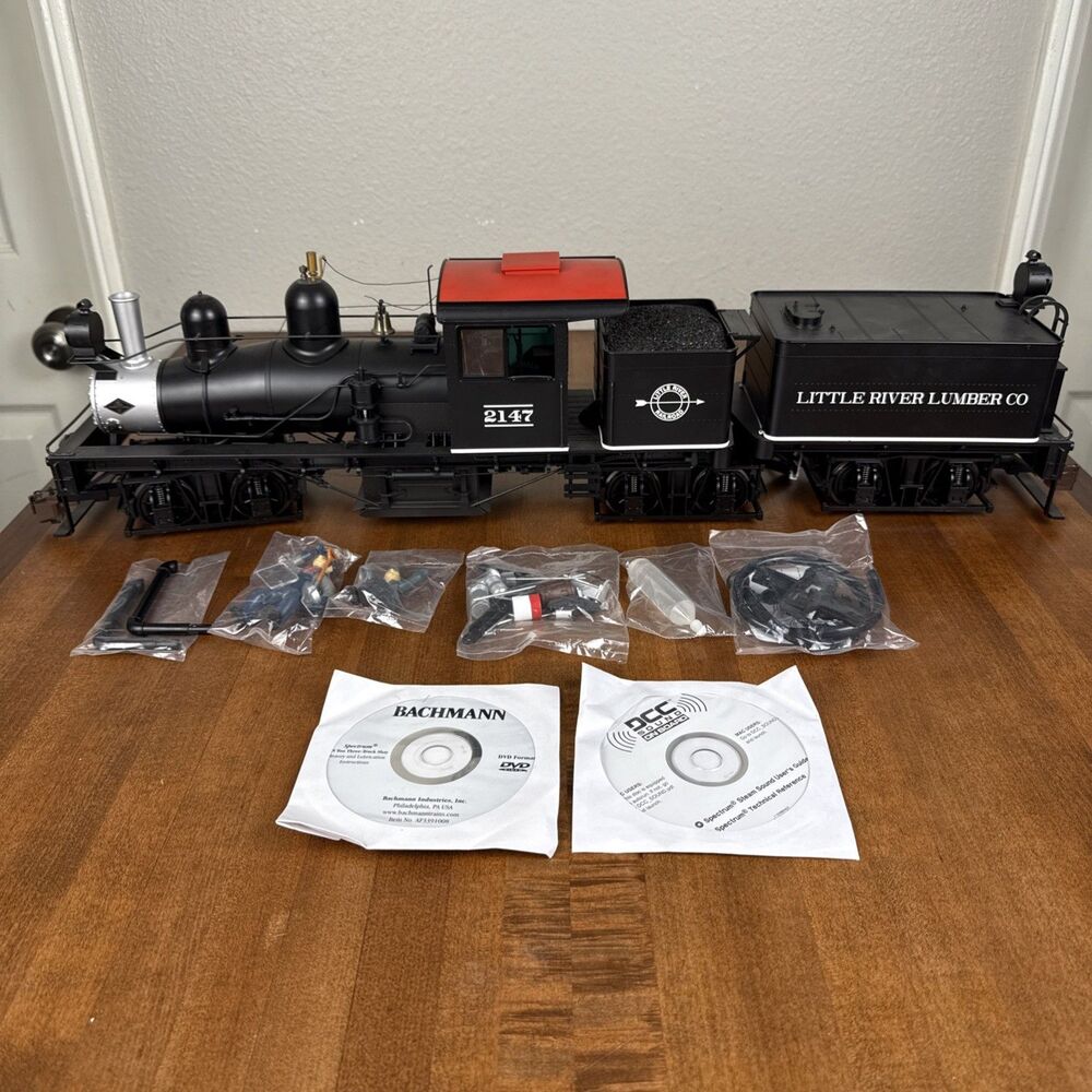 Bachmann Spectrum 55 Ton Three-Truck Shay F Sclae Narrow Gauge #82697